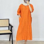مانتو زنانه کفتان ترند و شیک سبک کالکشن تابستانه